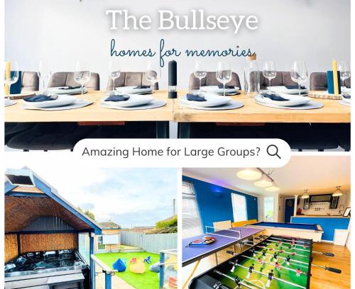 Stonehouse Maison | Big groups XL HotTub Cinema Arcade Games