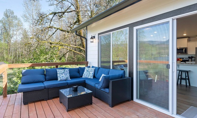 Big Lake Maison | Big Lake Retreat by Gather: New Lakefront Home w/ Dock & Deck BBQ
