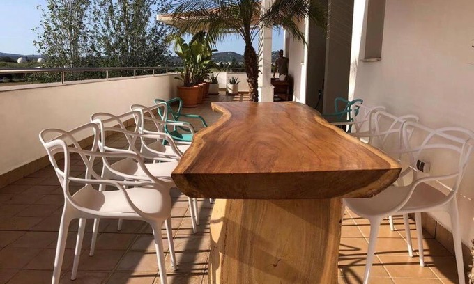 Talamanca Appartement | Big terrace heart of Marina Botafoch 3 Bedrooms