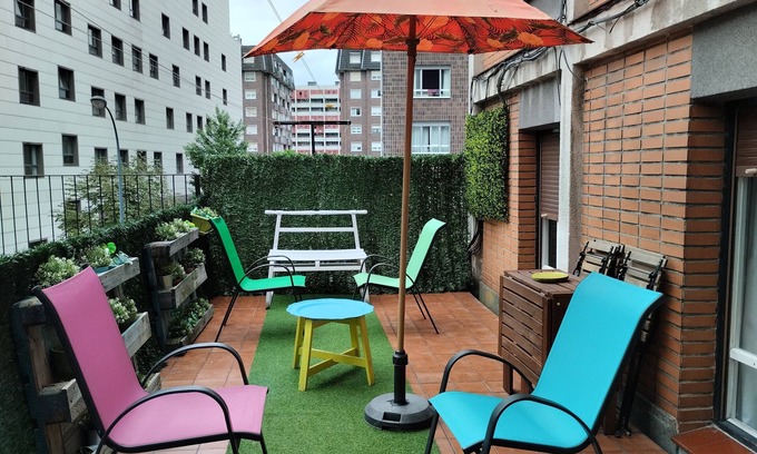 Ibarrekolanda Copropriété | APPARTEMENT 2 TERRASSES + GARAGE / WIFI-INTERN