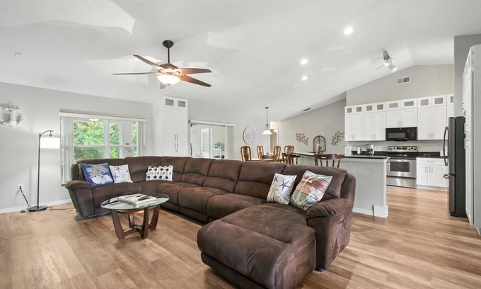 Indian Trails Maison | Birch Haven Retreat | Dog-Friendly Getaway with Pool Table, Minutes to the Beach