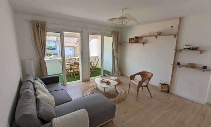 Biscarrosse Plage Appartement | Bisc'Appart, proche plage, 2 chambres 4/6 pers