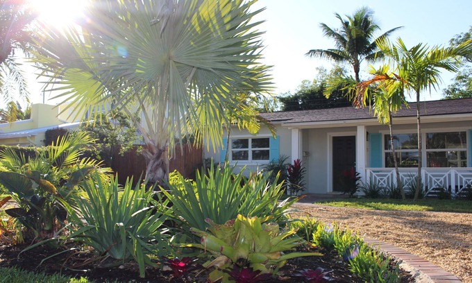 Delray Beach Maison | Wade’s World - Maison de luxe 5 étoiles de style plage du centre-ville.