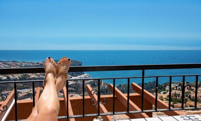 Cumbre del Sol Appartement | Blaffende Vis