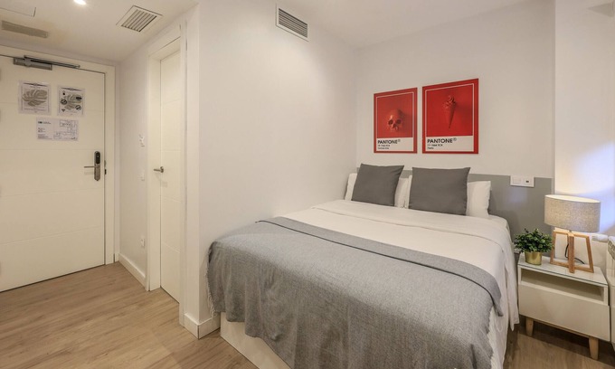 Gaztambide Lit Et Petit-Déjeuner | Blasco de Garay, double room with gym 111
