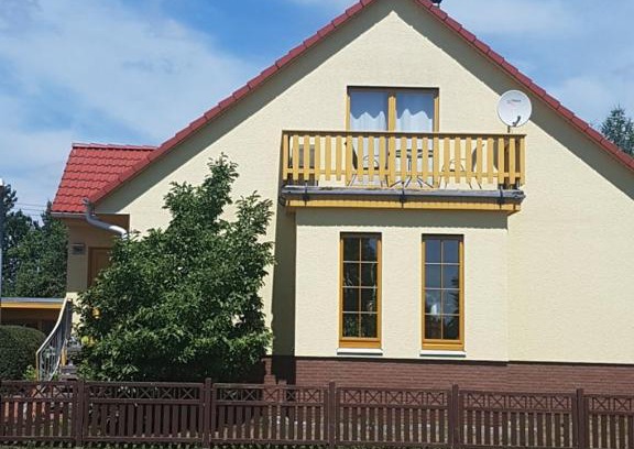 Laasow Appartement | Blick zum See