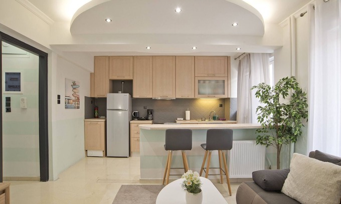 Peiraiki Appartement | Blue Dream - Una Habitación Piso, Capacidad 4