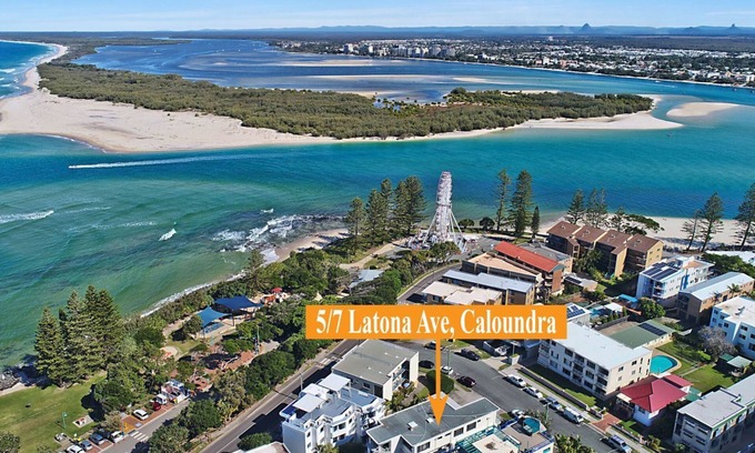 Caloundra Appartement | Blue Horizon 5/7 Latona Ave, Bulcock Beach