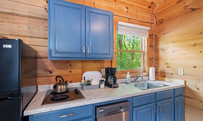 Jefferson Cabine | Blue RIdge Pkwy, Jefferson Sleeps 4 - mult. cabins avail. contact us for groups