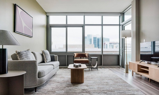 Woodmont Triangle Appartement | Blueground | Bethesda 1bd apartment