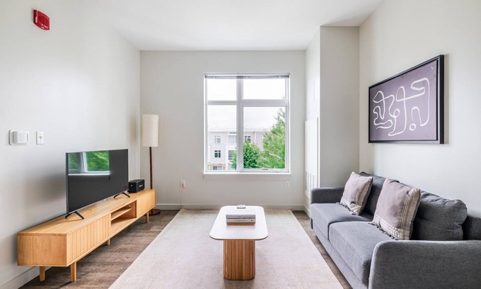 Cambridgeport Appartement | Blueground | Cambridgeport, rooftop, nr MIT