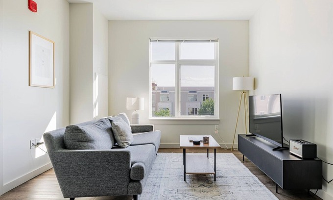 Cambridgeport Appartement | Blueground | Cambridgeport, rooftop, nr MIT