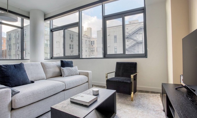 West End Appartement | Blueground | Dupont Circle, pool, nr Lincoln Memorial