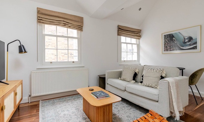 Regent's Park Appartement | Blueground | Marylebone, w/d, balcony, nr park