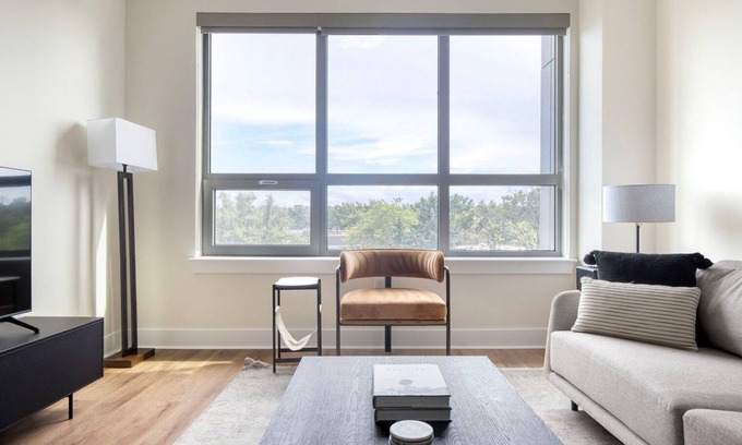 Pentagon City Appartement | Blueground | Pentagon City, rooftop, nr Potomac River