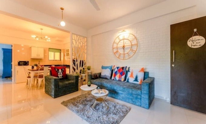 Anjuna Appartement | BlueLagoon by Alpha Stays, 2bhk in Anjuna/vagator