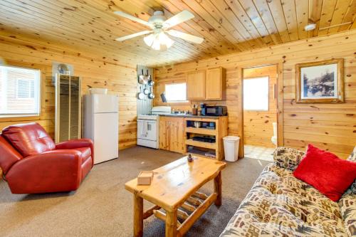 Garrison Maison | Boat and Fish on Mille Lacs Lake Walleye Cabin