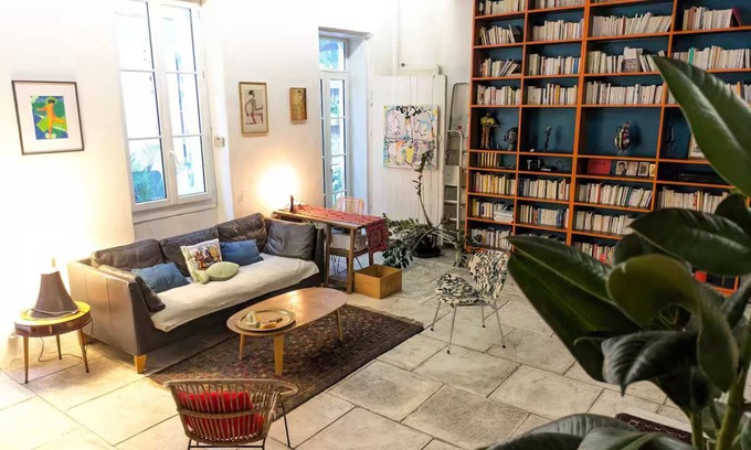 Le Camas Maison | Maison bohème en centre-ville, studio, parking
