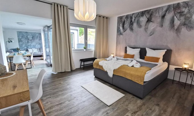 Erfurt Appartement | BohnApartments - Town House am Stadtpark - Terrasse - Parkplätze - WLAN
