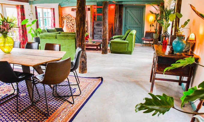 Portengen Autre | BoHo Experience,Sauna,Jacuzzi,Barbecue,10 personnes entre Amsterdam et Utrecht