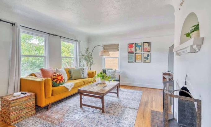 Alberta Arts District Maison | Boho Vibes | Alberta 2BR Coffee + Culture