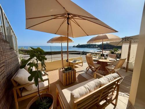 Violaines Appartement | "Bol de mer", vue mer sur la plage des Grands Sables, Clohars-Carnoët