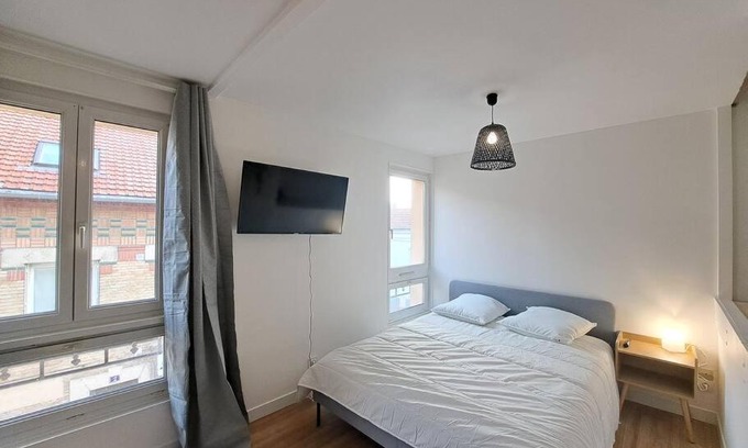 Reims City Centre Appartement | Bologne, studio cozy climatisé