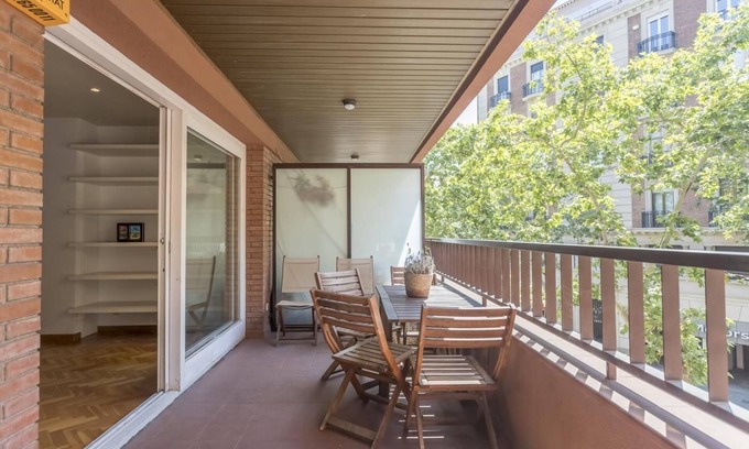 Les Tres Torres Appartement | Appartement Bonanova avec terrasse, style classiqu