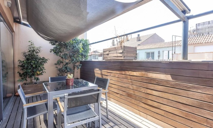 Sant Gervasi – la Bonanova Appartement | Appartement mansardé Bonanova avec terrasse privée