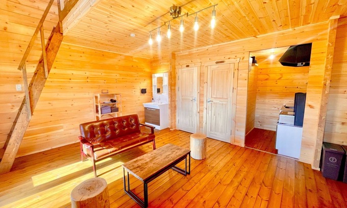 Imazu Cottage | Bonfire BBQ and a new log house SUNXY KITOGE /Takashima Shiga