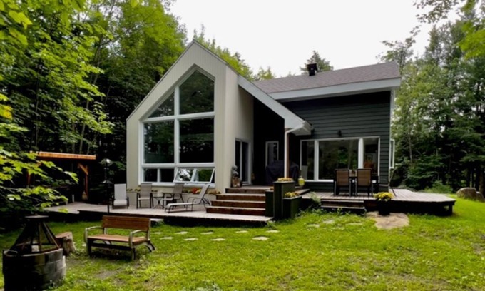 Mauricie Chalet De Ski | Bord du Lac Chrétien ( rénové 2021/22) Chalet 5 étoiles
