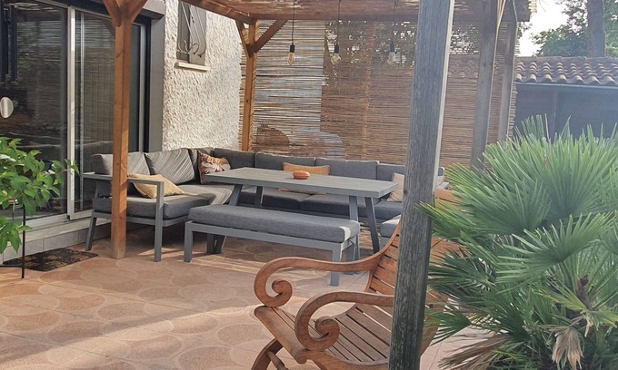 Gradignan Maison | Bordelais – Maison 7 personnes- Confort, calme, cosy