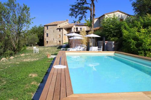 Saludecio Maison | Borgo Calbianco - Private House with Pool & AirCo