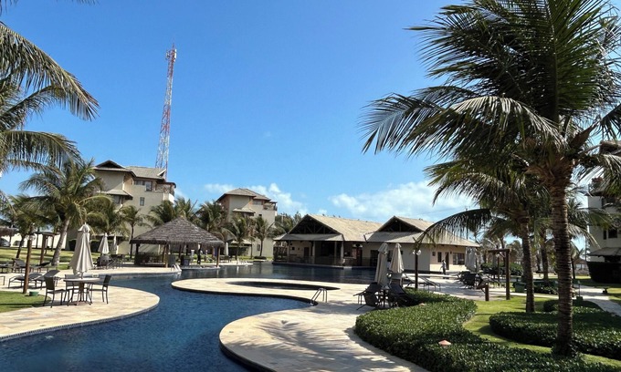 Loteamento Parque das Fontes Appartement | Beachfront penthouse at Beach Place Resort, 10 minutes from Beach Park!
