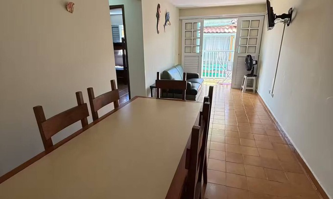 Tenorio Appartement | Praia Grande - Right on the sand (30 meters from the shore)
