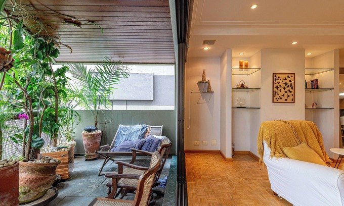 Vila Nova Conceicao Appartement | Garden balcony 2-dorms spacious & comfort apartment @ VNC
