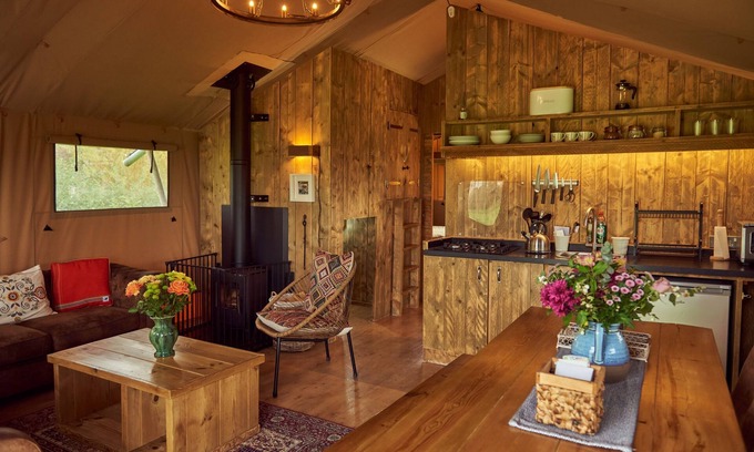 Glastonbury Cabine | Bramley, set in a peaceful orchard just ten minutes from Glastonbury