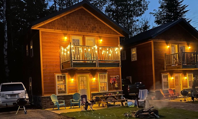 Inlet Cottage | Brand New Cottage, located on 4th Lake, walking distance to town.