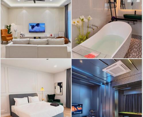 Malacca City Maison | Brand new house with Karaoke room near to jonker Netflix 18 pax by Doraee Home
