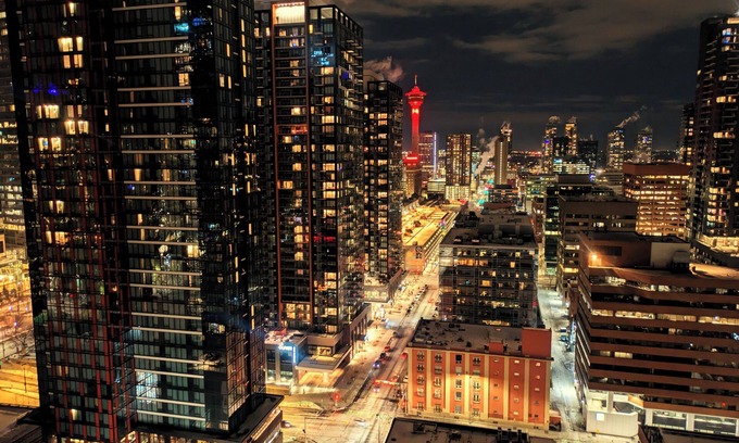 Connaught Copropriété | Breath~Taking~View~22th Floor~Balcony&Bedroom/4Guest DT Skyline#1010 6st SW