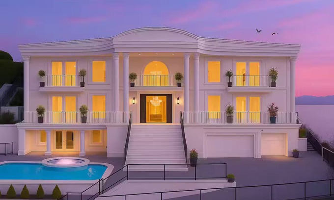 West Vancouver Maison | Breathtaking Ocean Views Palace with Hot Tub & Pool
