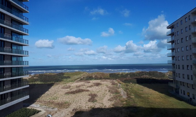 De Panne Appartement | Vue époustouflante sur les dunes et la mer