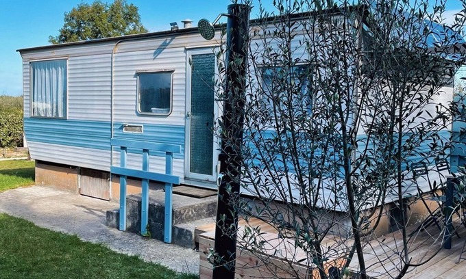 Kerlouet Maison | Bretagne : Mobil Home bord de mer (Guissény / Plage du Vougot).