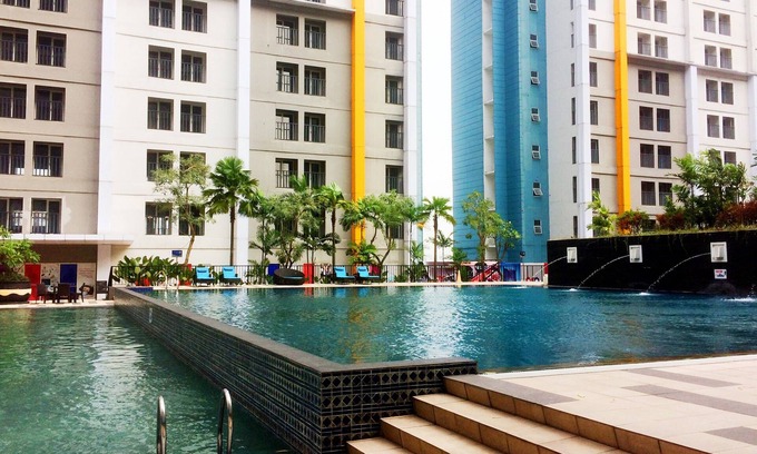 Tangerang Appartement | Bright 2BR Apartment at Paramount Skyline