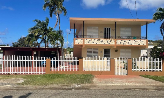 Camaceyes Maison | Bright 2BR in Aguadilla 7 Mins to Beaches 2nd Floor Retreat
