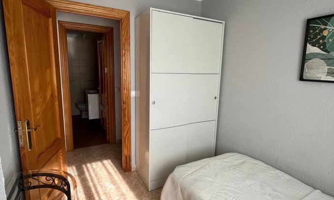 El Palo Appartement | Appartement lumineux à 300 mètres de la plage d'El Palo.