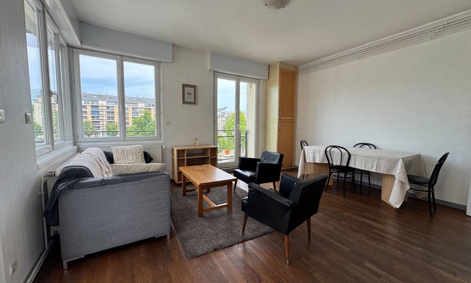 Saint-Jean Appartement | Bright apartment near Château de Caen