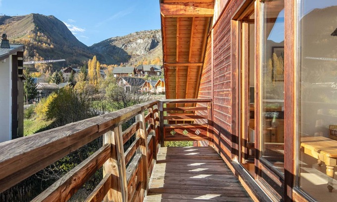 Saint-Sorlin-d'Arves Appartement | Appt lumineux 4/6 pers, près des pistes, balcon