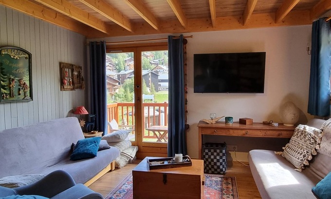 Plagne 1800 Appartement | Duplex lumineux 6/7 pers, accès pistes, WIFI, animaux acceptés