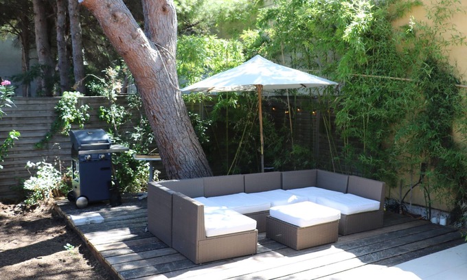 Bouzigues Maison | Maison lumineuse à 50m mer avec jardin sans vis à vis